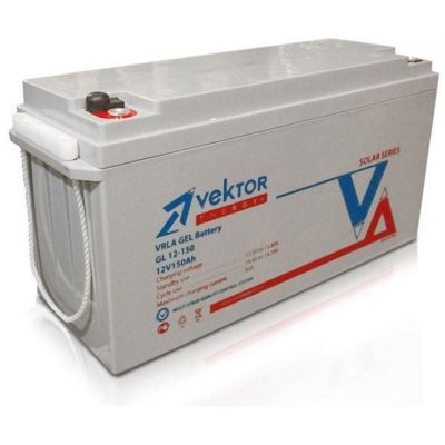 Гелевый аккумулятор VEKTOR ENERGY GL12-150 (GEL 12В, 150 Ач)