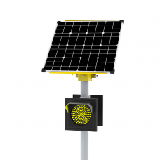 Солнечно-сетевой светофор HN Т.7.1 двусторонний 200мм